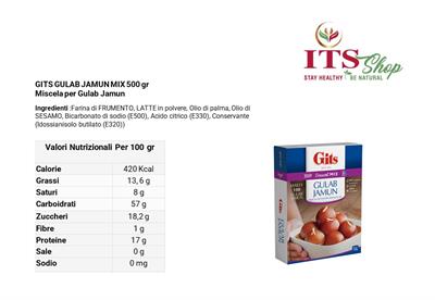 GITS - GULAB JAMUN MIX 500 gr