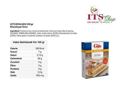 GITS - FARINA DI DOSAI 200 gr