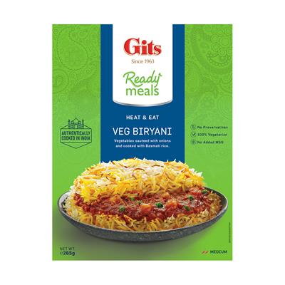 GITS - BIRYANI VEGETARIANO DI VERDURE 265 gr