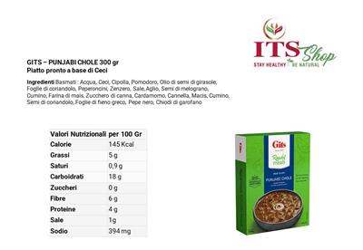 GITS - PUNJABI CHOLEY VEGETARIANO 300 gr