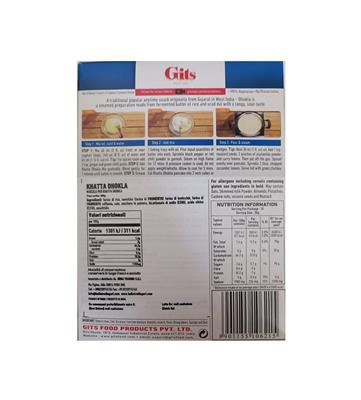 GITS - MISCELA PER KHATTA DHOKLA 200  gr
