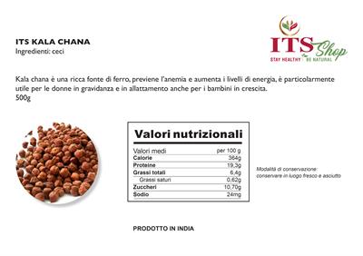 ITS BROWN CHICK PEAS  500 gr