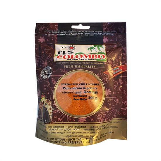 ITS COLOMBO UNROASTED CHILLI POWDER 200 gr