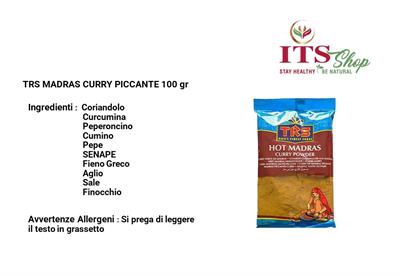 TRS MADRAS CURRY HOT 100 gr