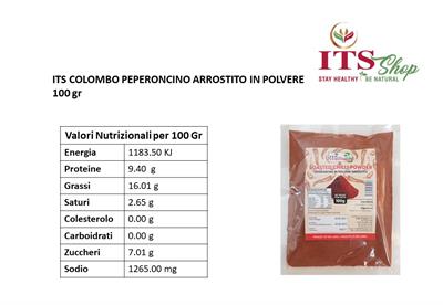 ITS COLOMBO PEPERONCINO ARROSTITO IN POLVERE 100 gr