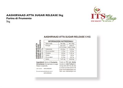AASHIRWAD SUGAR RELEASE ATTA FLOUR 5 kg