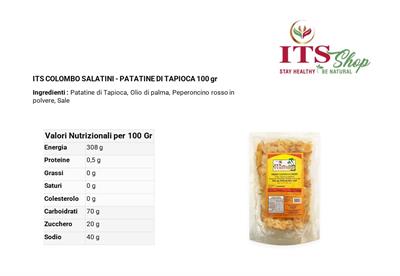 ITS COLOMBO TAPIOCA CHIPS 100 gr