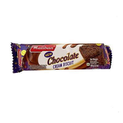 MALIBAN CHOCLATE BISCUITS 100 gr