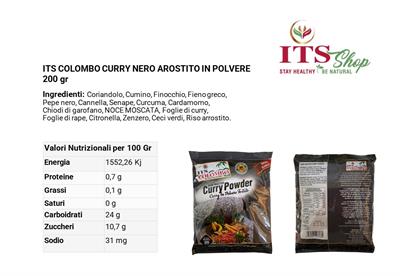 ITS COLOMBO DARK ROASTED CURRY POWDER 200 gr