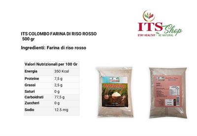 ITS COLOMBO RED RICE FLOUR 500 gr