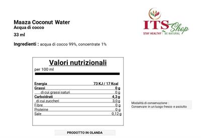 MAAZA COCONUT WATER 33 ml
