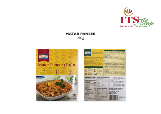 ASHOKA MATAR PANEER 280 gr