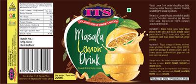 ITS BEVANDA GUSTO LIMONE E MASALA 200 ml