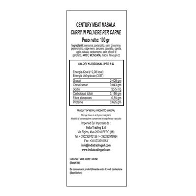 NEPALI CENTURY MEAT MASALA 50 gr