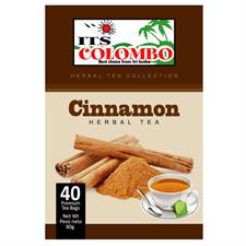 ITS COLOMBO CINNAMON TEA 80 gr . 40 bags